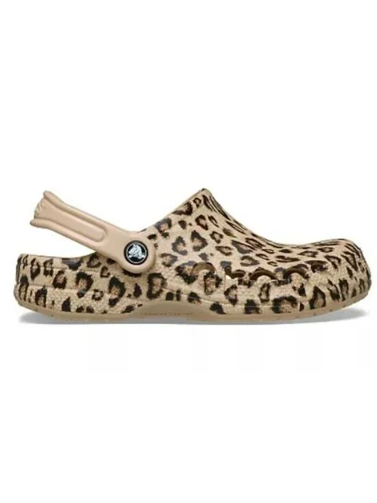 NWT Crocs Women's 10 Classic Leopard Print Clog Shoes from Finish Line Sold out - Picture 10 of 10
